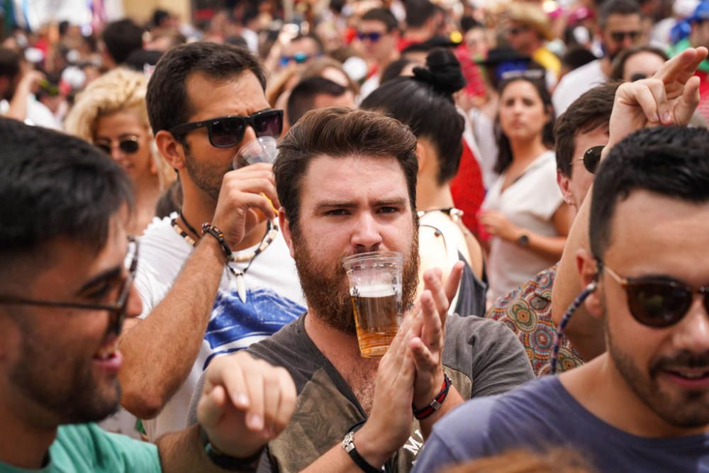 Último día de Feria en el Centro de Málaga