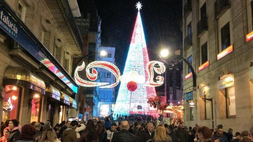 Vigo ilumina la Navidad