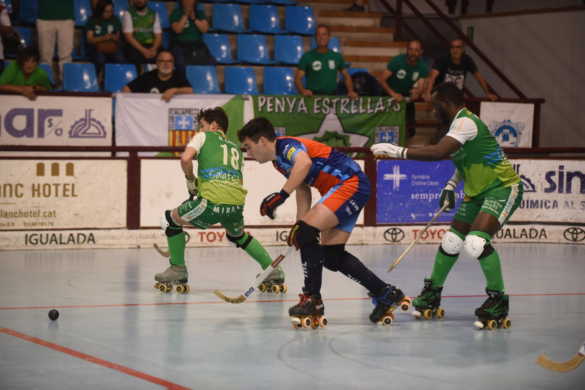 Les millors imatges de l'Igualada Rigat-Parlem Calafell de l'OK Lliga masculina