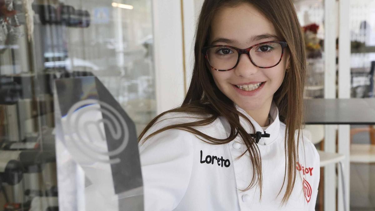 Loreto, ganadora de 'Masterchef Junior': "Cocino bien, le pongo amor y casi siempre me sale bien"