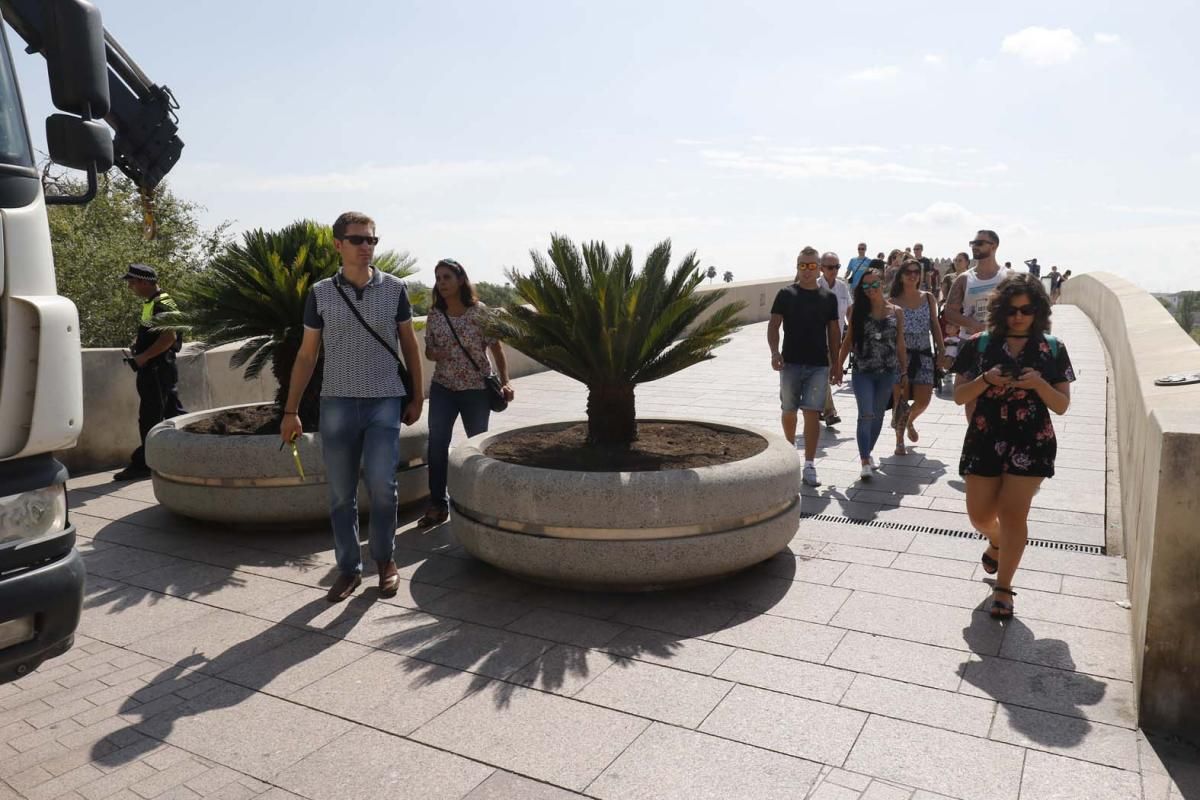 Fotogalería / Bolardos para el puente Romano