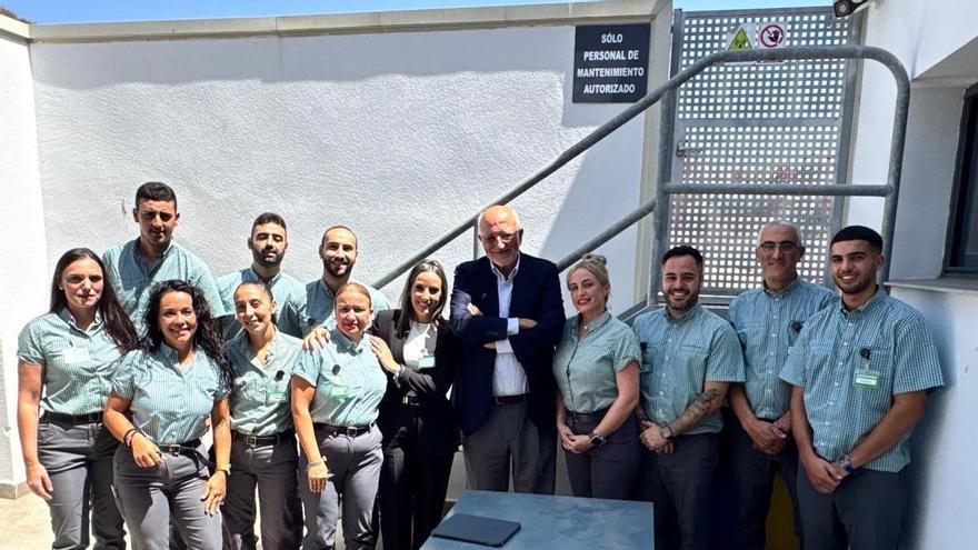 Juan Roig visita los establecimientos de Mercadona en Ceuta
