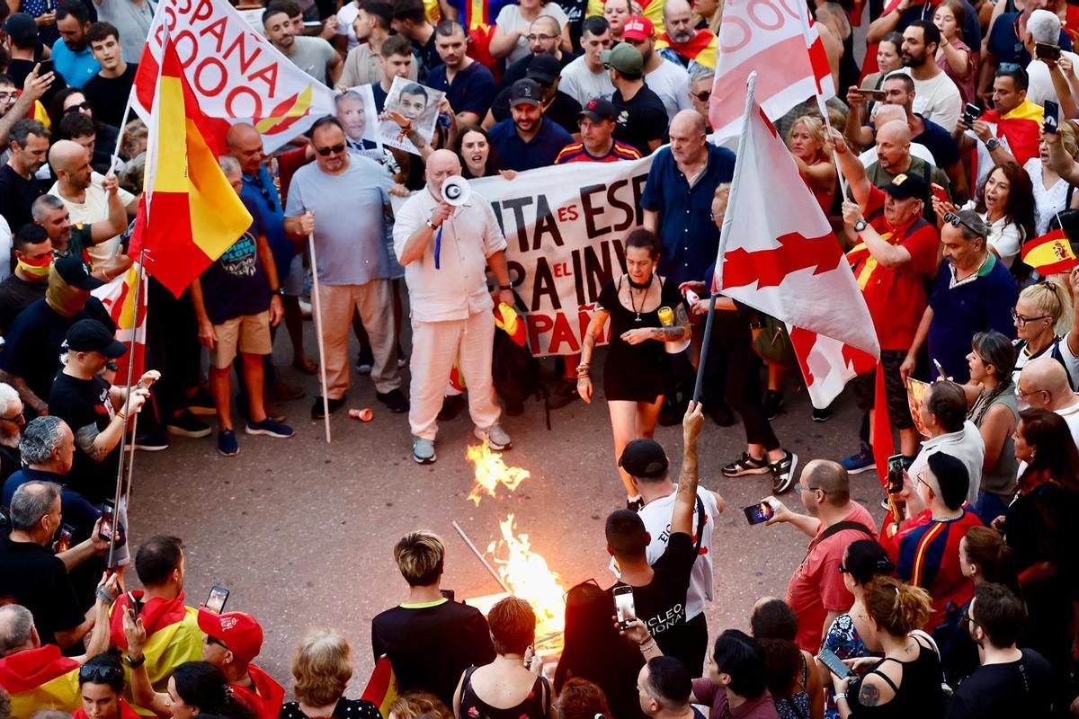 Manifestación en València en apoyo a Ceuta Manifestación en València en apoyo a Ceuta