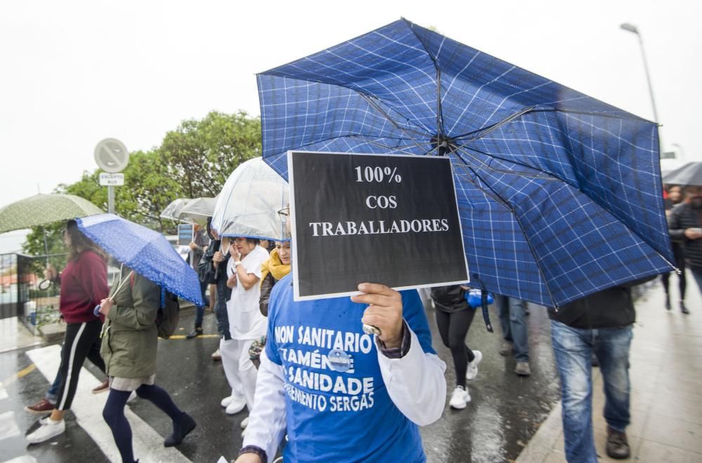 Huelga en la sanidad pública, también en A Coruña