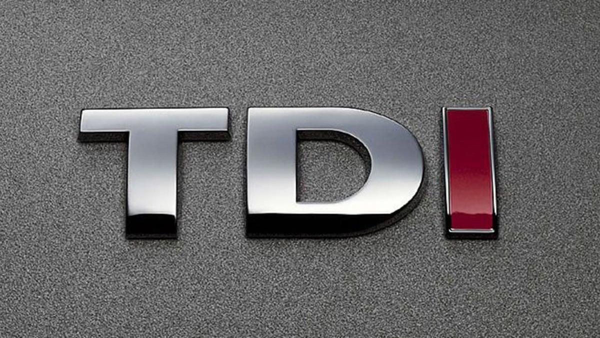 TDI, las siglas que designan el motor diésel del Grupo Volkswagen.