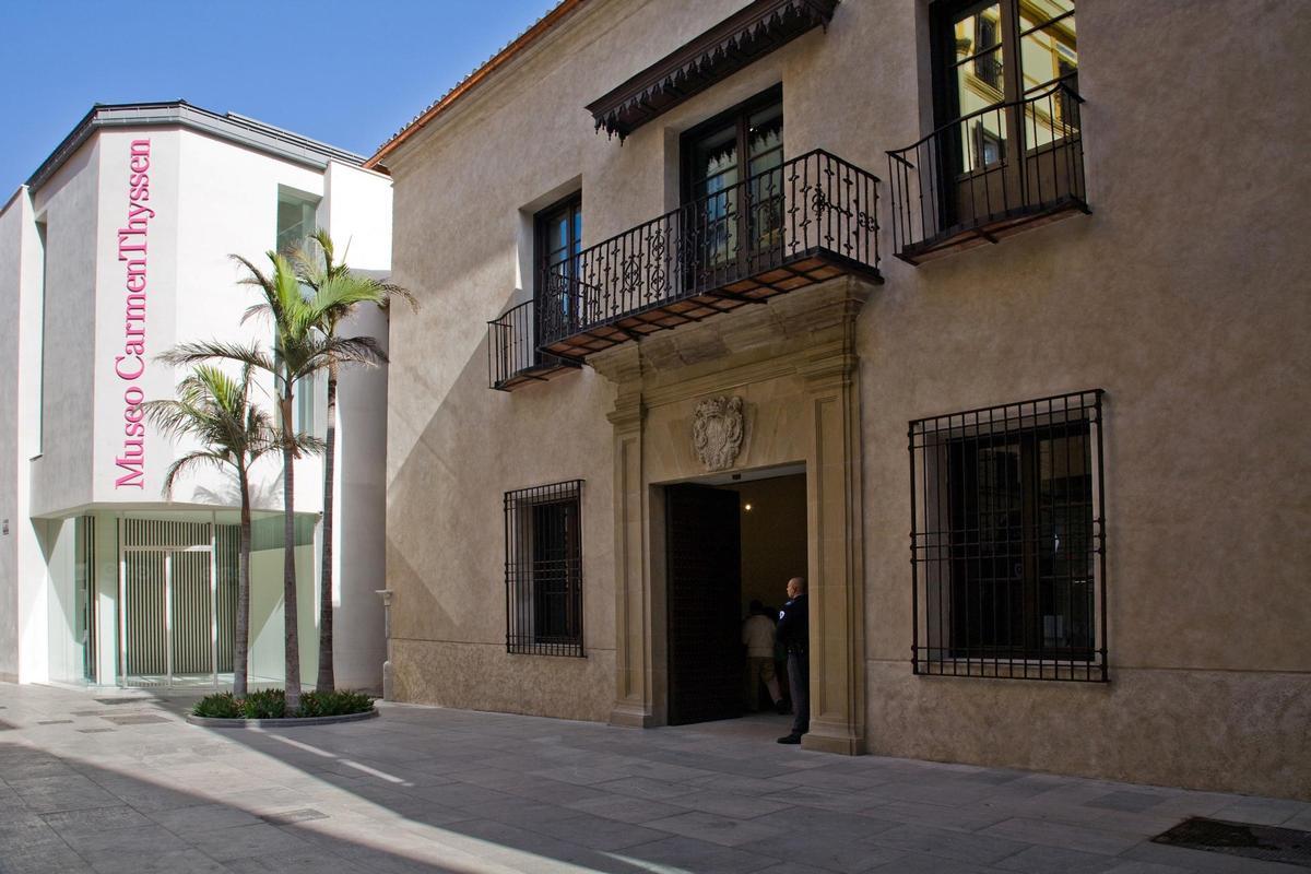 El Museo Carmen Thyssen Málaga.