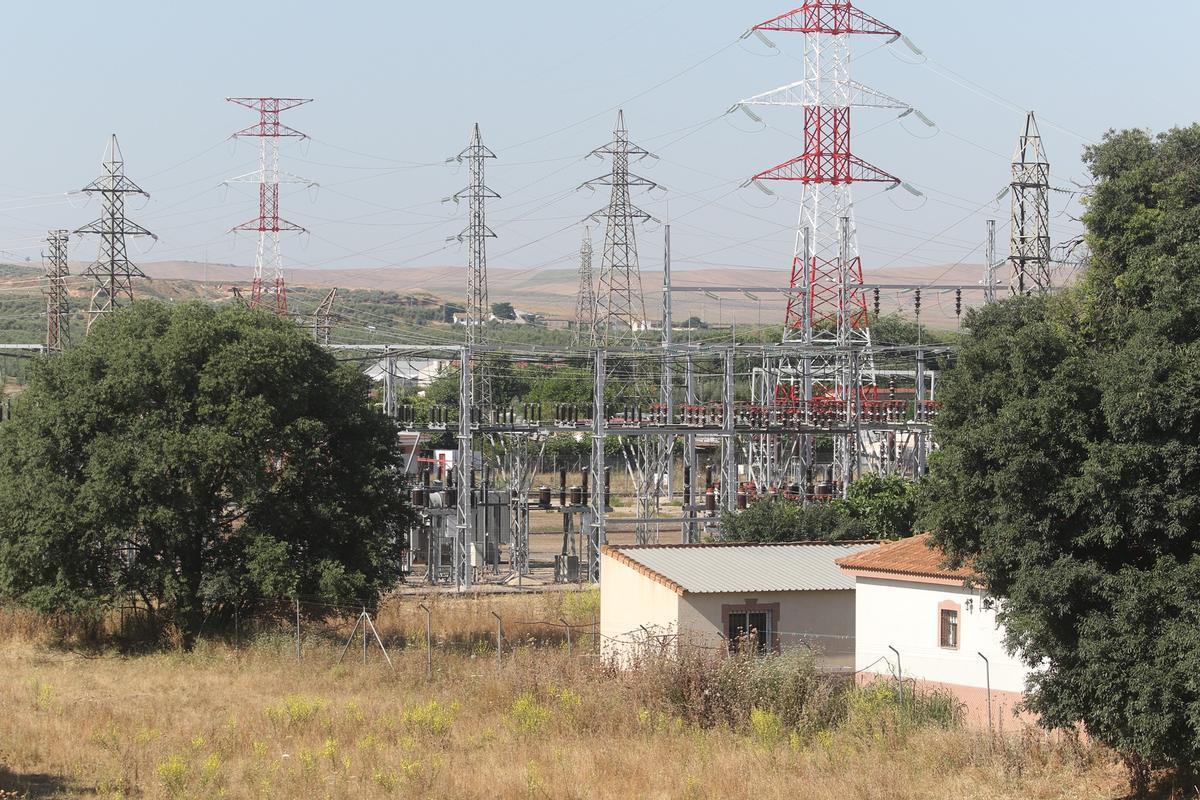 Subestación eléctrica de Casillas, en Córdoba capital.