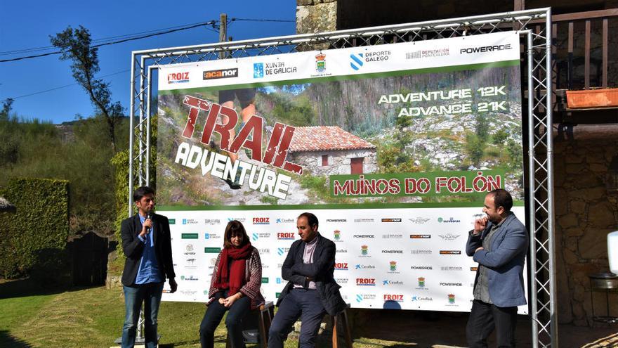 Presentación del trail en O Rosal.