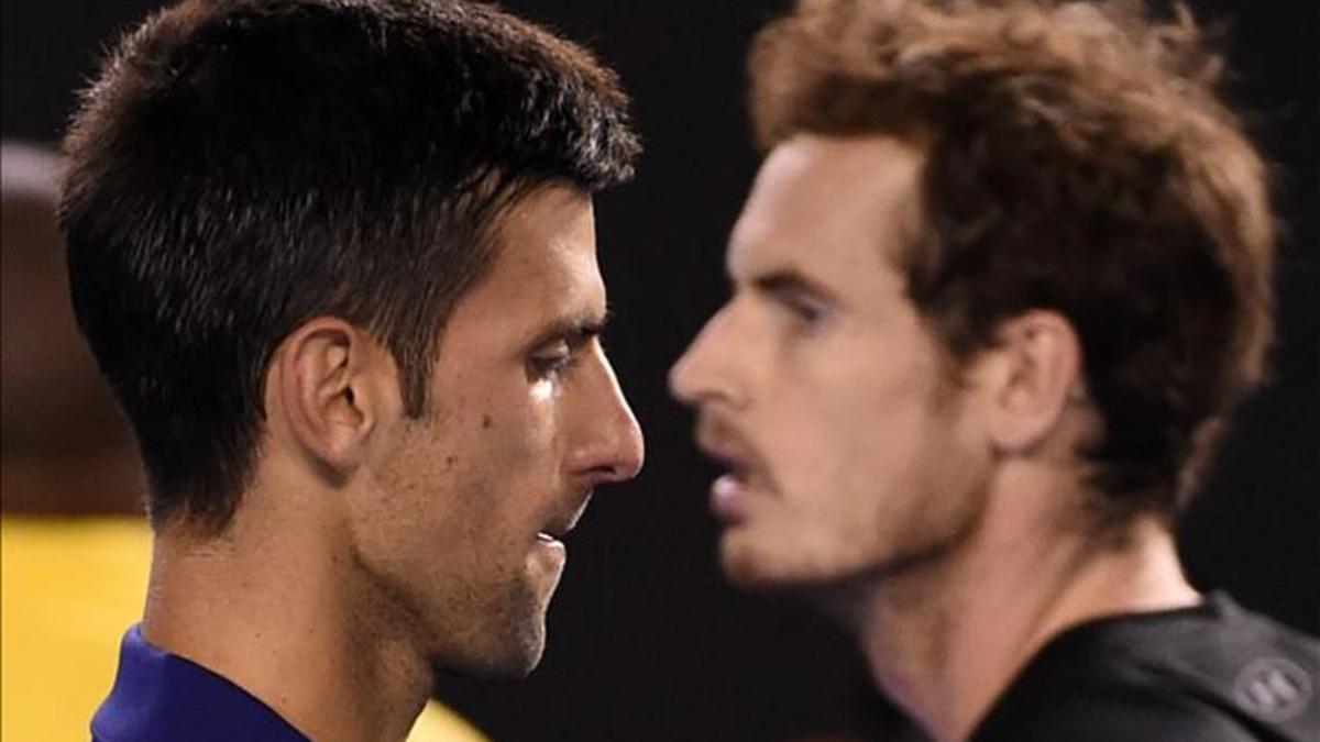 Novak Djokovic y Andy Murray lucharán las próximas semanas por el número uno