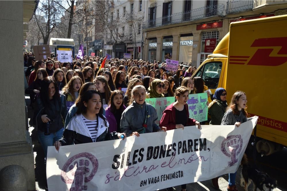 Passacarrers del 8-M a Manresa