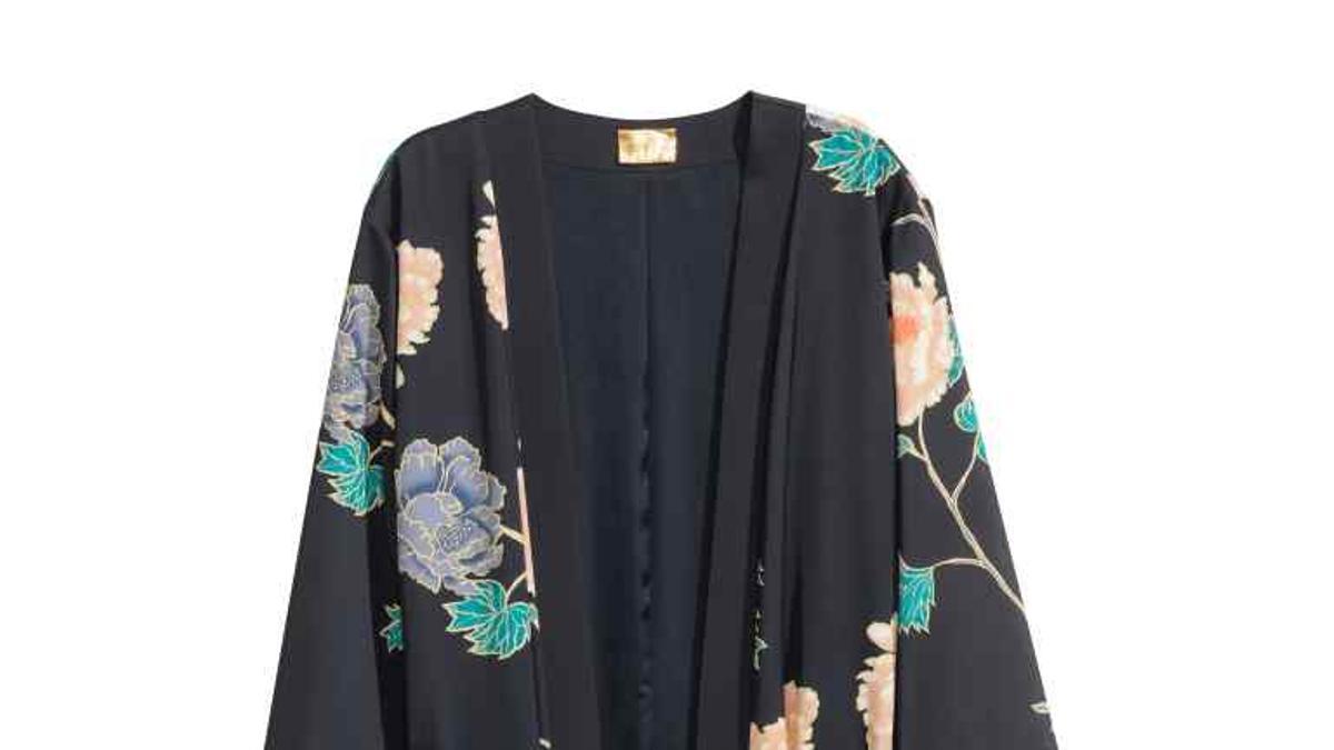 Rebajas 2017: Los imprescindibles de H&amp;M: Kimono estampado