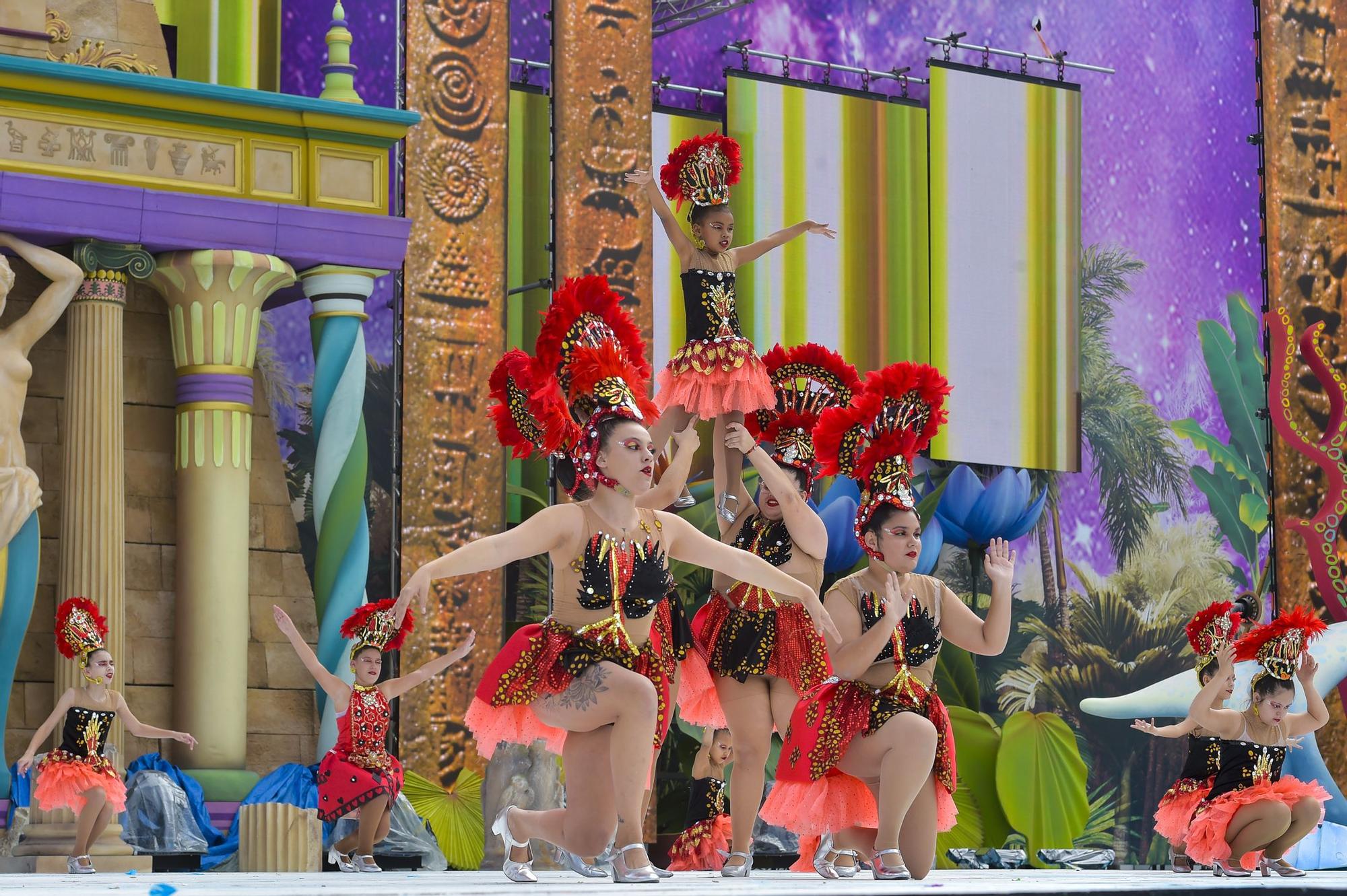 Encuentro de murgas y comparsas infantiles del Carnaval de Las Palmas