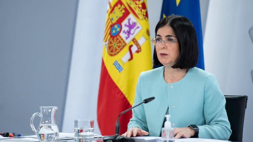 La ministra de Sanitat, Carolina Darias