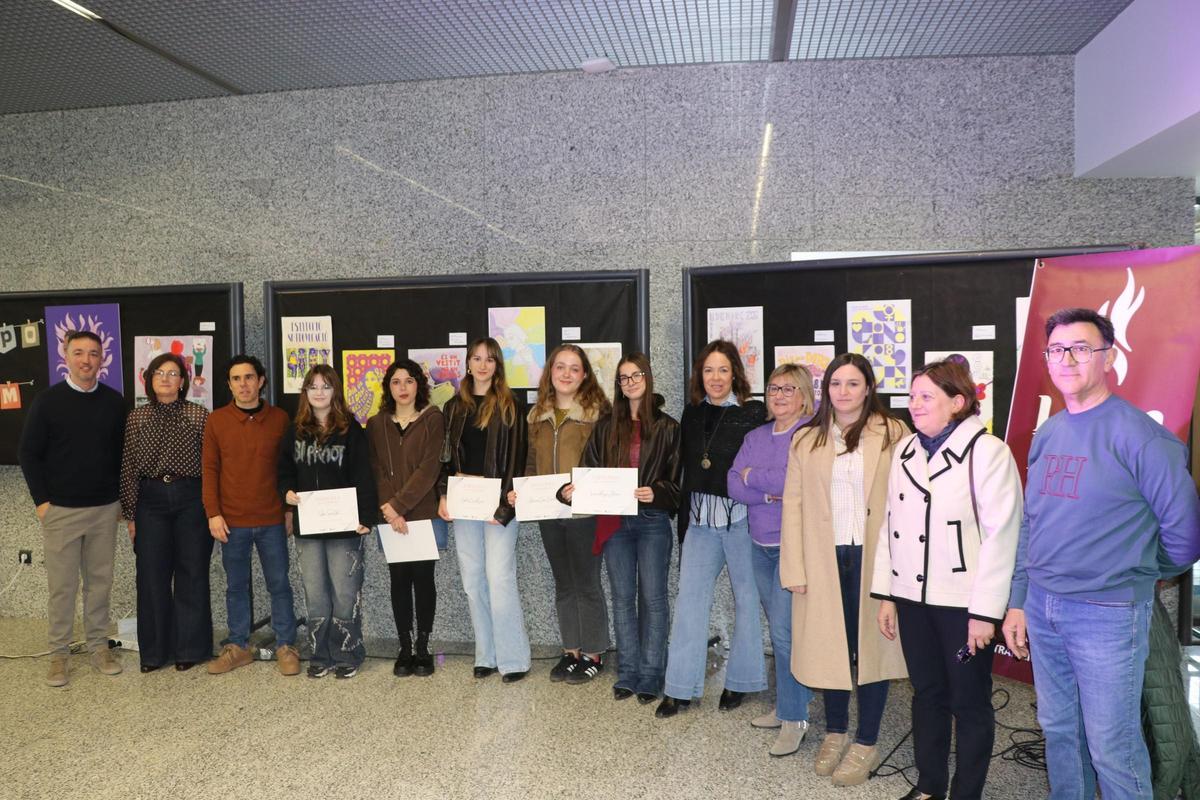 Entrega de los premios con motivo del 8M en Llíria.