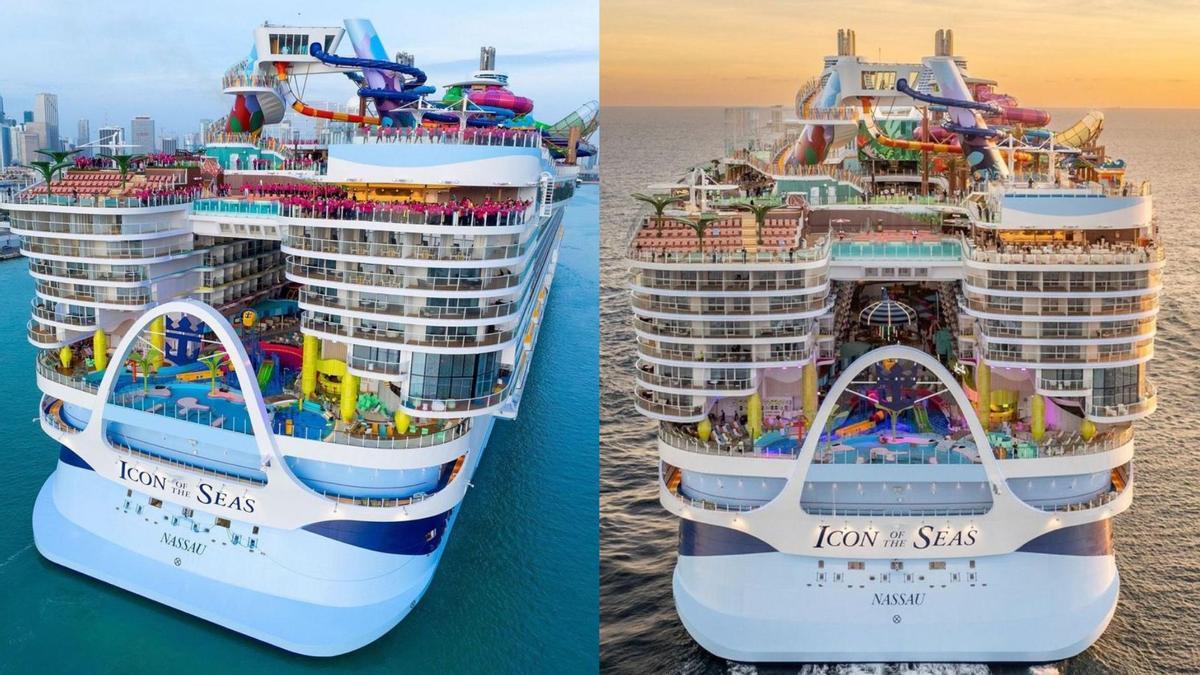 Fotos del 'Icon of the Seas', el crucero más grande del mundo.