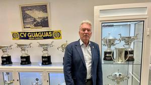 Juan Ruiz, presidente del Guaguas: El presidente de la RFEVB es una desgracia que nos ha caído