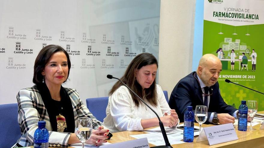 Raquel Martínez, Sonia Tamames y Javier Herradón.