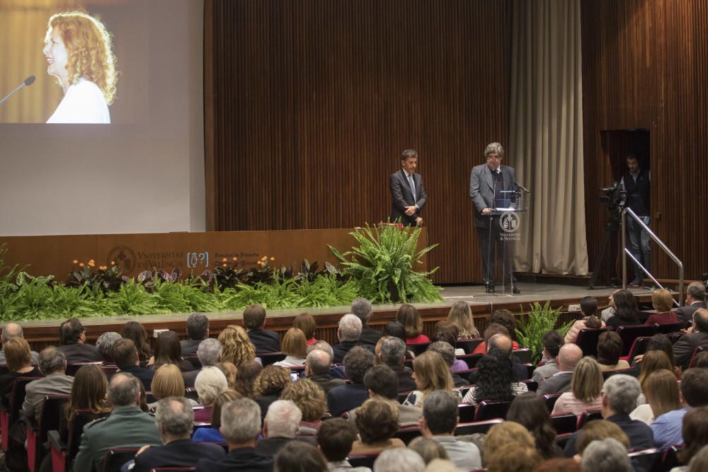 Homenaje a Carmen Alborch en la Universitat de València