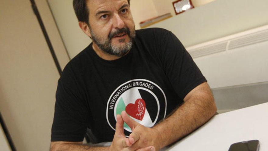 El activista Manu Pineda.