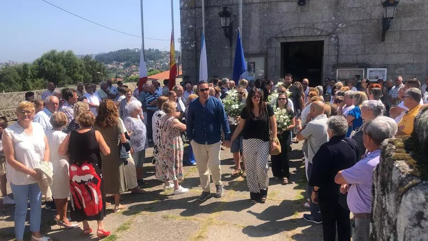 Homenaje en Matamá al fallecido en sus fiestas