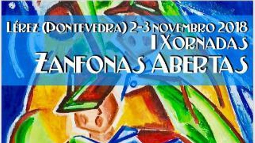 Cartel de la I Xornada Zanfonas Abertas