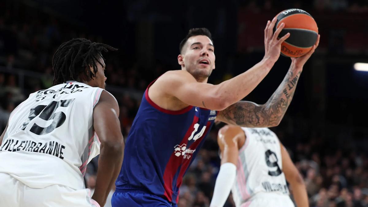 El Barça quiere lograr la victoria ante el ASVEL en el primer encuentro sin Laprovittola