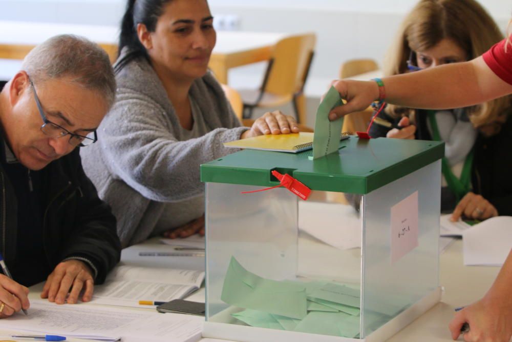 Las elecciones andaluzas, en imágenes