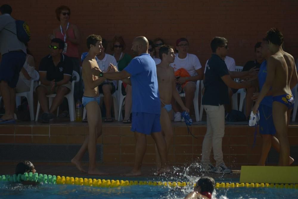 Campeonato de España Cadete de waterpolo en Murcia Parque: Barcelona-Barceloneta