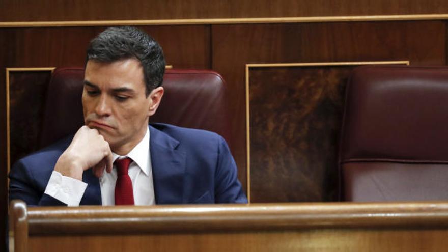 Sánchez fracasa en la primera votación de su investidura
