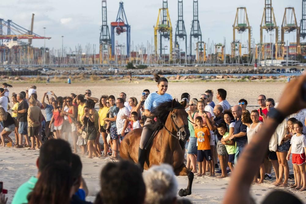 Primer día de les corregudes de joies de Pinedo