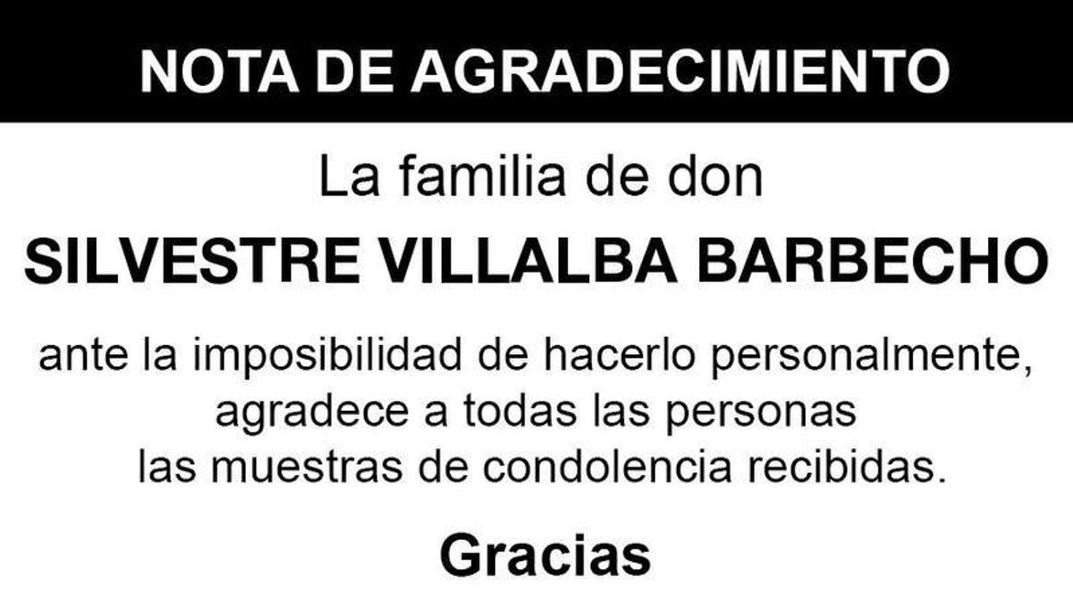 Nota Silvestre Villalba Barbecho