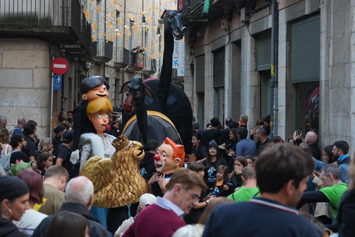 Les imatges de les cercaviles d'inici de les Fires de Girona