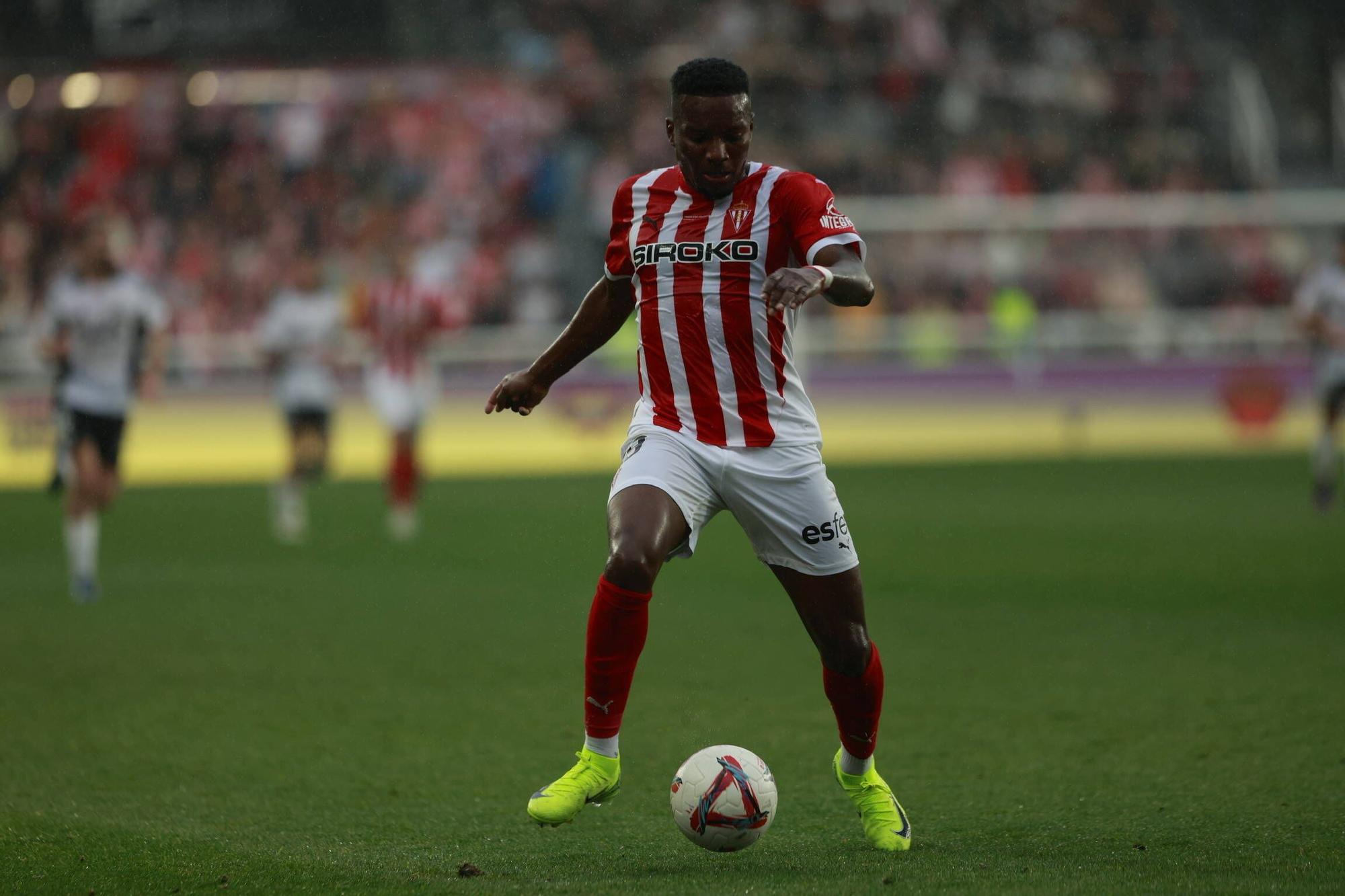 Así fue el partido entre el Sporting y el Burgos