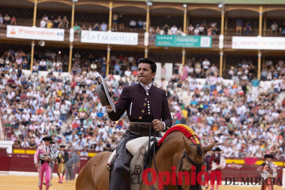 Corrida de Rejones en la Feria Taurina de Murcia (Andy Cartagena, Diego Ventura, Lea Vicens)