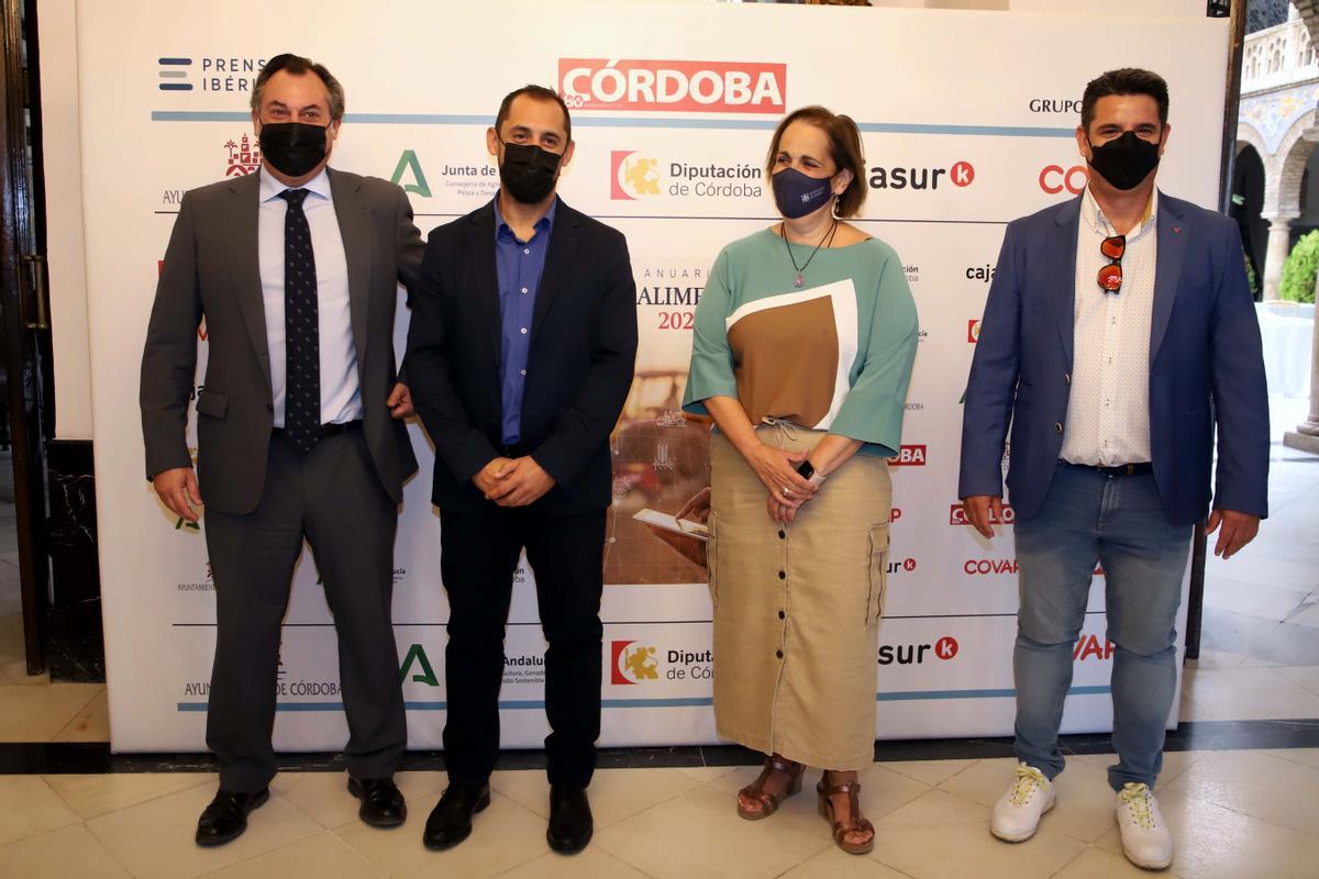 Jesús Morales, Sebastián Pérez, Blanca Torrent y Pedro García Jesús Morales, Sebastián Pérez, Blanca Torrent y Pedro García