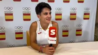 María Pérez atiende a SPORT tras su medalla de plata en los Juegos Olímpicos