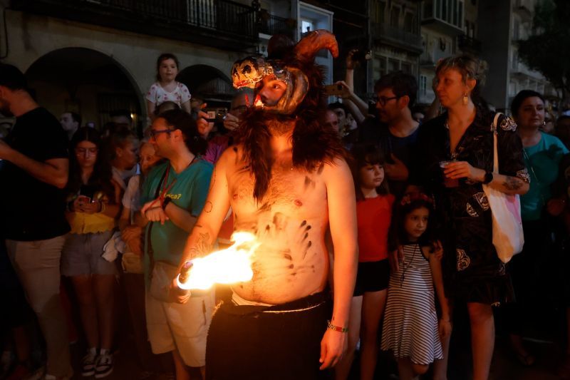 Noche mágica en un caluroso San Xoán en Galicia