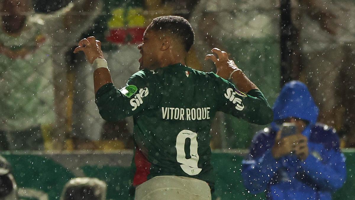 Gol de Vitor Roque para dar la victoria al Palmeiras