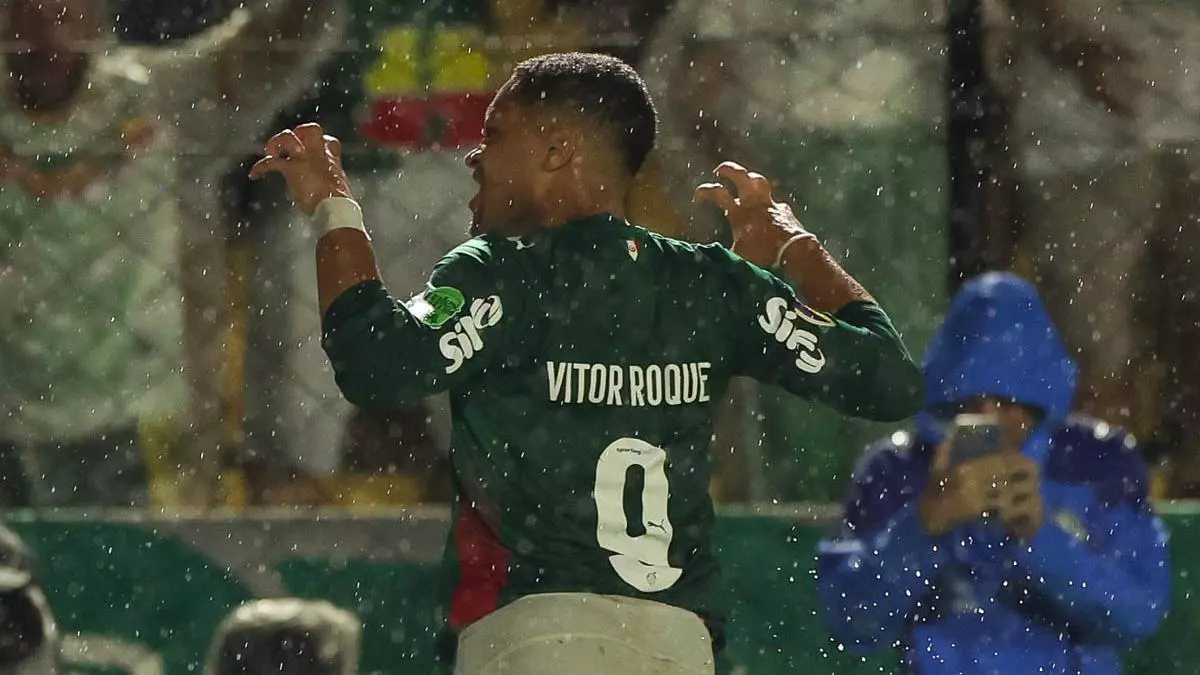 Gol de Vitor Roque para dar la victoria al Palmeiras