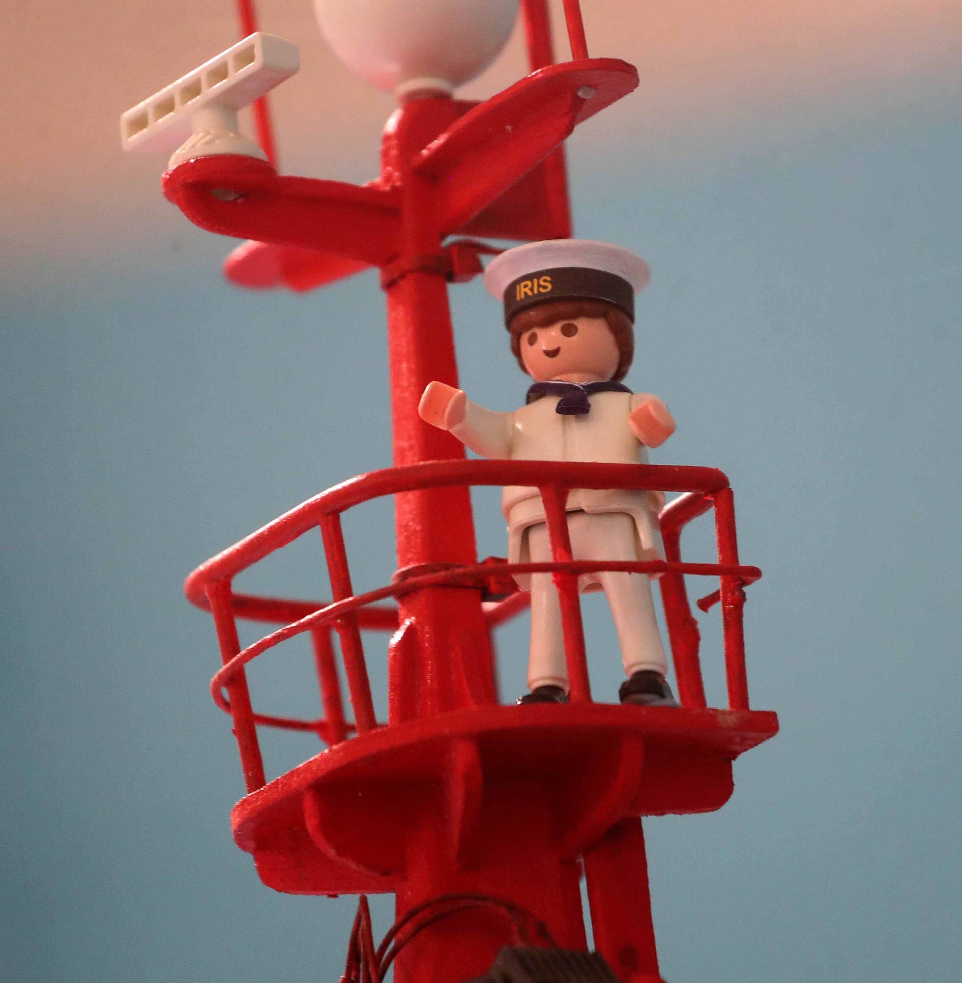 Exposición "El juego de la Historia" con figuras de Playmobil