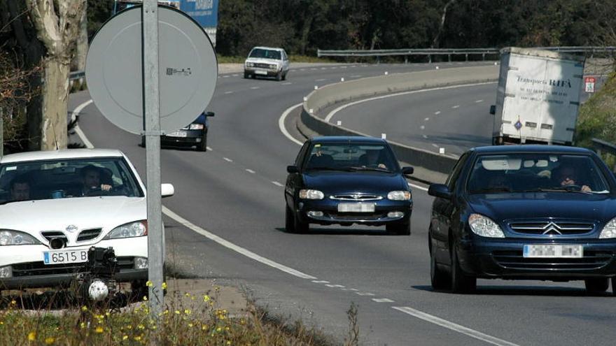 Control de tráfico en las carreteras.