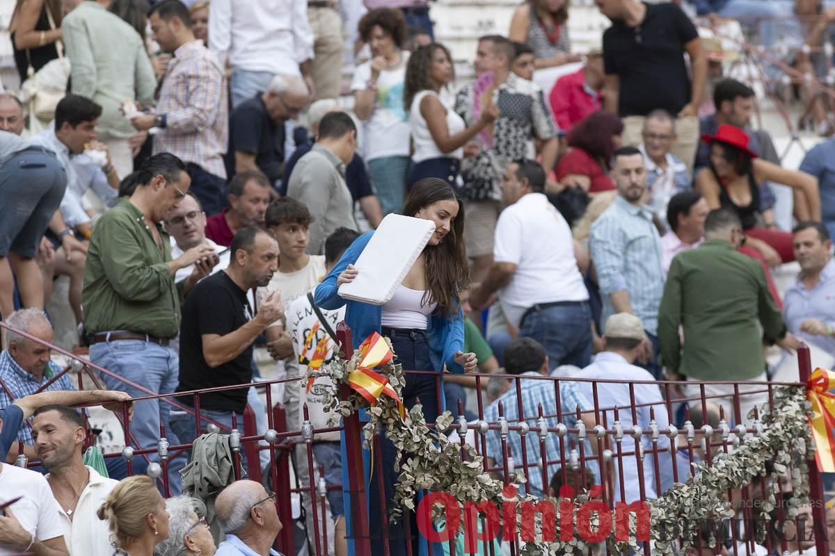 Cuarta corrida en la Feria Taurina de Murcia (Castella, Manzanares y Ureña)