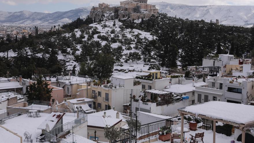 Alerta por Elpis, el temporal de frío extremo que azota el Mediterráneo más caluroso