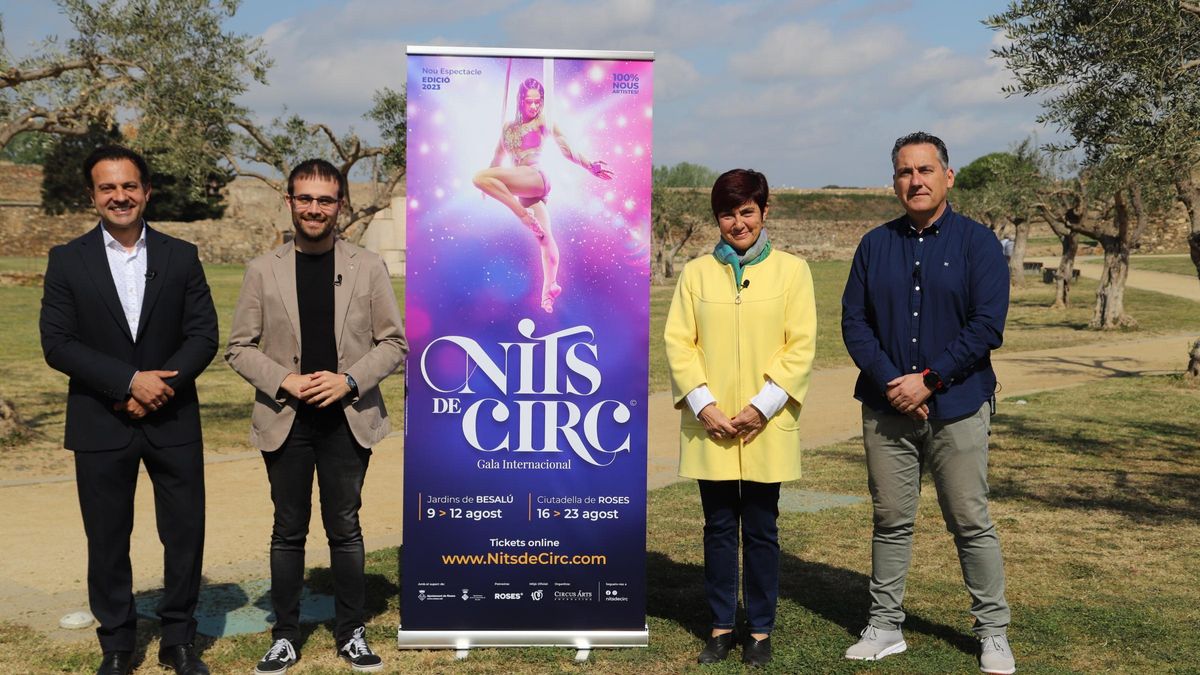 La presentació de &quot;Nits de Circ&quot; d'aquest divendres a Roses.