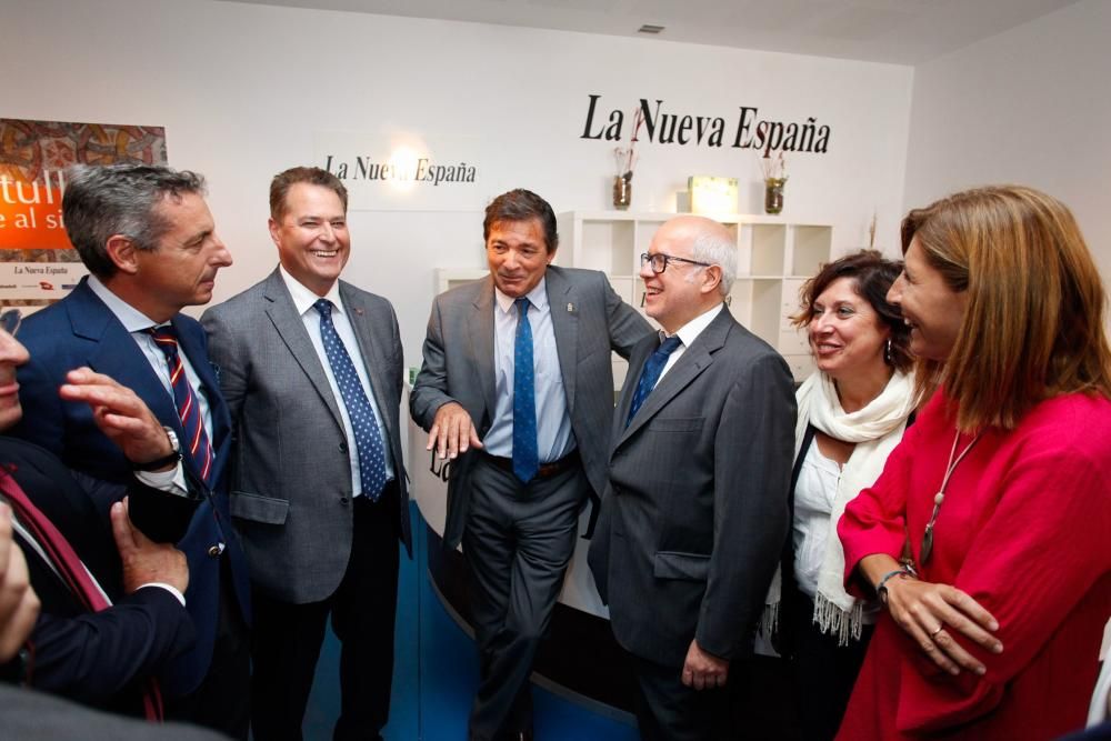 Visita del presidente del Principado, Javier Fernández, a la Feria Internacional de Muestras de Asturias