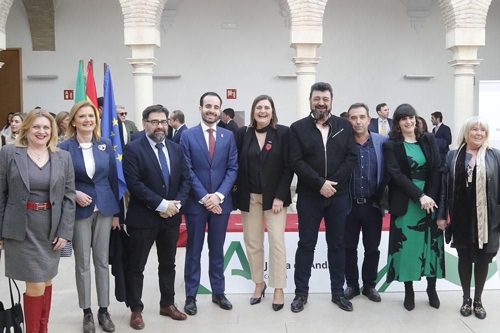 Entrega de las banderas con motivo del Día de Andalucía en Córdoba