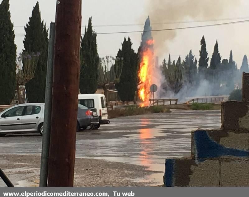 Imágenes de las tormentas en Castellón