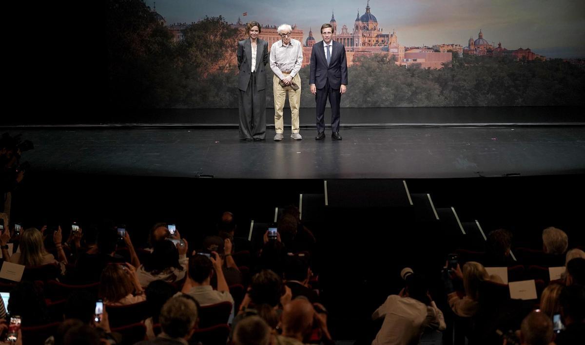 Presentación de la película de Woody Allen, que rodará en Madrid, con los actores Alexi Wasser y Peter Vives.