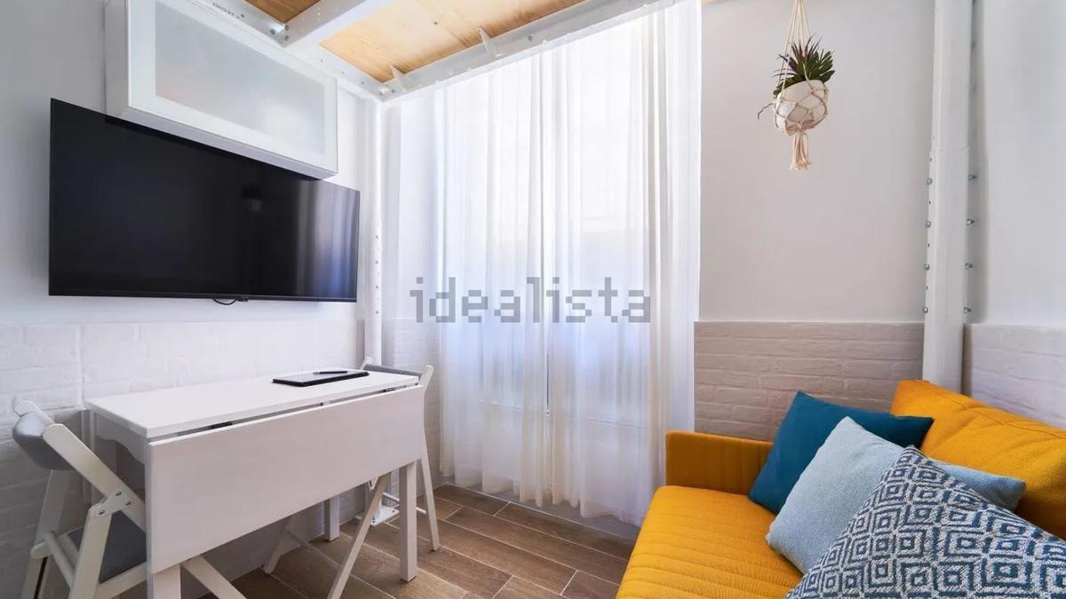 Las imágenes del piso de 10 metros cuadrados que venden a 125.000 euros en pleno centro de Málaga