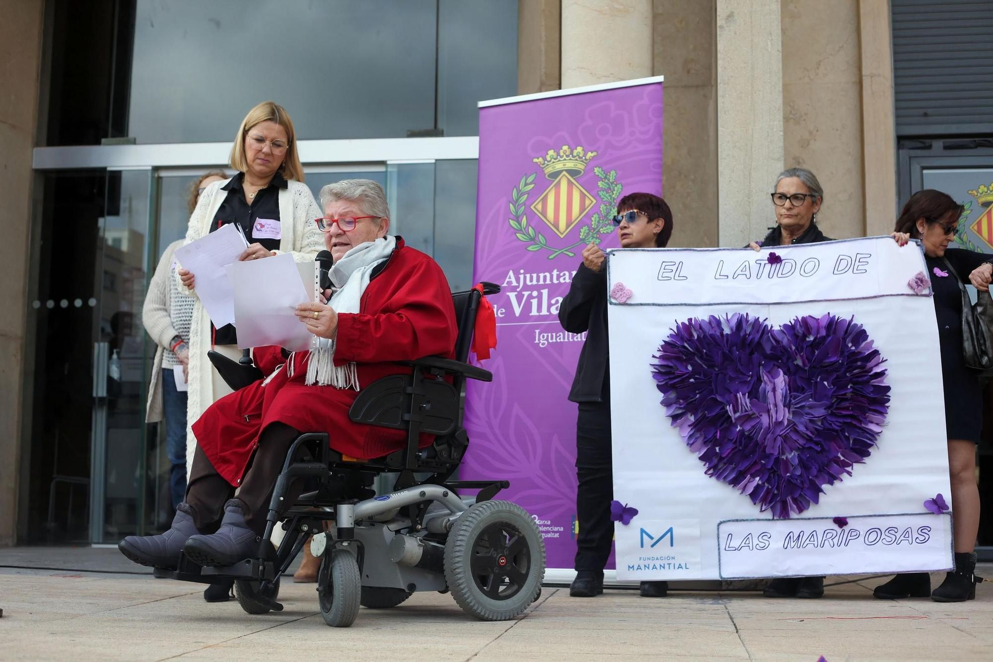 Vila-real se moviliza contra la violencia de género al grito de «Ni una más»